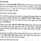 cắt lỗ căn hộ 2 ngủ 2 wc 62m2 Vinhomes smart