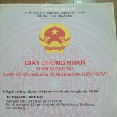 đất vườn giá rẻ cho mọi người-Thị Trấn Mỹ Phước-Tân Phước-TG