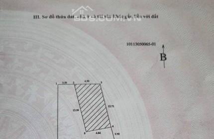 88TR/M2 NGÕ 68 CẦU GIẤY, MẢNH ĐẤT VÀNG CHỜ KHAI PHÁ 210M2, CHIA LÔ