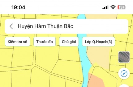 1,5 Ha đất lúa thôn Phú Sơn xã Hàm Phú- Hàm Thuận Bắc- Bình Thuận