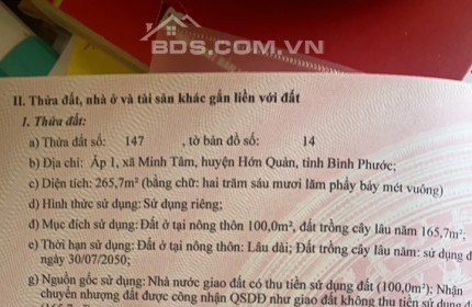 3 LÔ ĐẤT ĐẸP LIỀN KỀ SỔ ĐỎ HỚN QUẢN BÌNH PHƯỚC