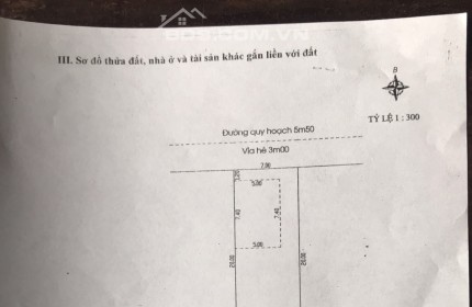 Bán nhà cấp 4 và 3 p trọ đường sử hy nhan, liên chiểu , đà nẵng dt 140m2 ngang 7m, đường 5m5 lề 3m