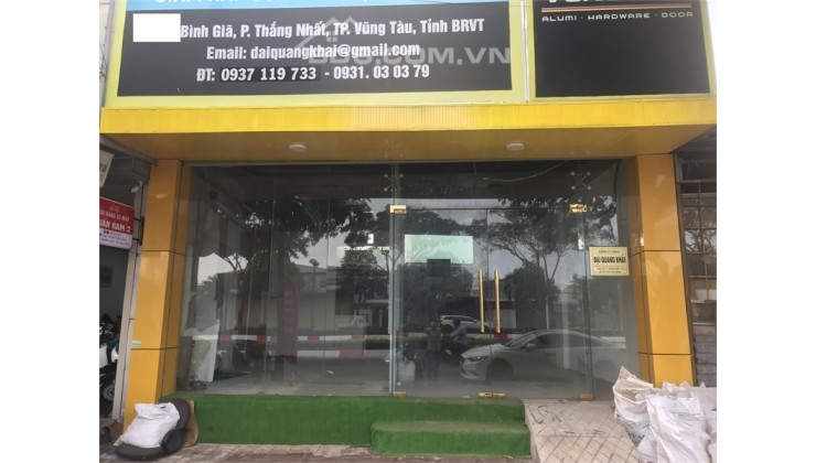 Cho thuê mặt bằng đường Bình Giã, TPVT phù hợp sản xuất, kinh doanh