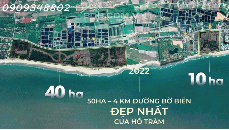 Căn hộ biển The Sea Class  Charm Resort Hồ Tràm. GĐ1 giá từ 2,6 tỷ/căn view biển. Full nội thất