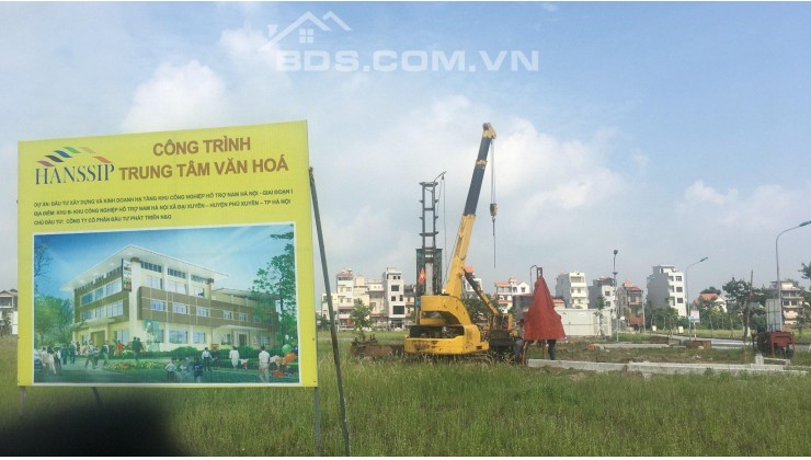 Chính chủ cần bán lô đất khu công nghiệp Phú Xuyên Hà Nội 200m mt 10m 28tr/m kd đỉnh cạnh cao tốc Pháp Vân