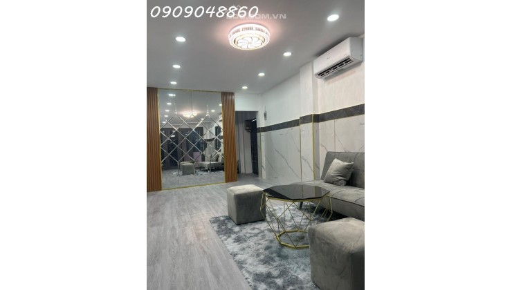 Bán nhà sát MT Trần Huy Liệu tặng nội thất 26m2 .0909048860 Công