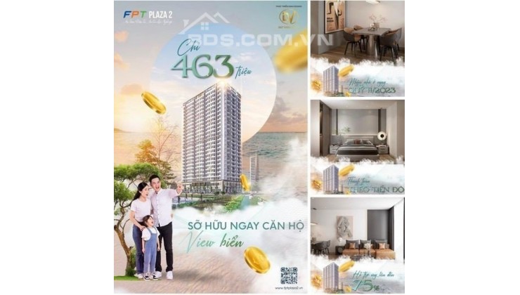 Sở hữu căn hộ FPT Plaza 2 - Biển Đà Nẵng với 10 triệu đồng