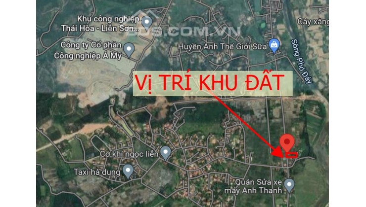 Đón sóng đường quy hoạch bán 120m2 đất nền KCN Thái Hòa - Liễn Sơn - Lập Trạch Vĩnh Phúc