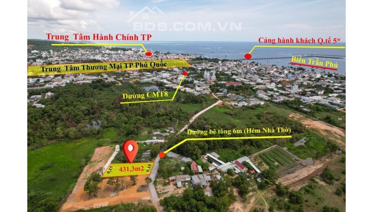 CẦN BÁN ĐẤT TRUNG TÂM KP10 THỊ TRẤN DƯƠNG ĐÔNG PHÚ QUÔC 68