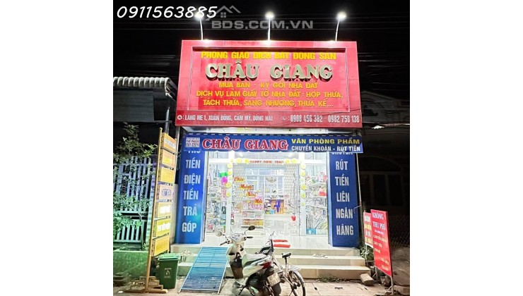 Chính chủ bán căn nhà kinh doanh buôn bán sầm uất tại Đồng Nai - Vị trí đắc địa cạnh chợ Láng Me và hỗ trợ vay ngân hàng.