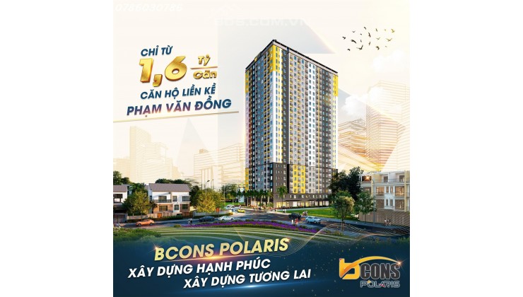 Bán căn hộ Lê Trọng Tấn, Phạm Văn Đồng (2PN + 2VS)