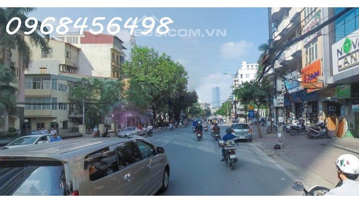 Bán nhà Mặt phố Cát Linh, quận Đống Đa, 126m 5 Tầng, Mặt tiền 5m, Kinh doanh, Sổ nở hậu, Chỉ 59 tỷ