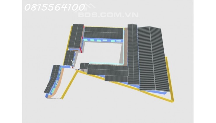 Cho thuê KHU PHỨC HỢP SOTRANS - 117A Nguyễn Tất Thành, Quận 4 - Tổng 1.050m2