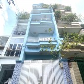 Trung tâm Phú Nhuận giáp Quận 1, 50m2 4 Tầng 5PN, xe hơi tới cửa, ở ngay, 7.3 Tỷ TL