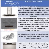 THANH LÝ -  Combo thiết bị bếp nhập khẩu nguyên chiếc từ ĐỨC hàng CHÍNH HÃNG - CHÍNH NGẠCH