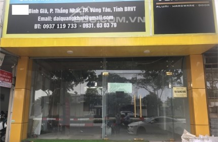 Cho thuê mặt bằng đường Bình Giã, TPVT phù hợp sản xuất, kinh doanh