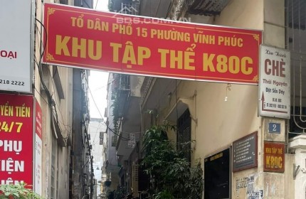 41m 5 Tầng Phố Vĩnh Phúc Ba Đình. Nhà Phân Lô Cán Bộ Cấp Cao Vip Nhất Quận Ba Đình. Chủ Thiện Chí Bán