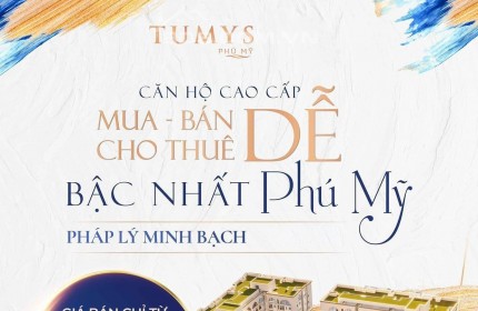 Phong Cách Sống đỉnh cao tại Căn Hộ Trung Tâm Phú Mỹ - Bà Rịa VT - CHỉ từ 1 tỷ 4