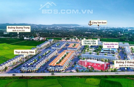 Nóng, đất nền trung tâm Hoài Nhơn, ngay siêu thị Go xây dựng trong năm, hỗ trợ vay 50% lãi