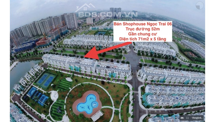 Chính chủ bán Shophouse Ngọc Trai 06 trục đường 52m - Vinhomes Ocean Park Gia Lâm