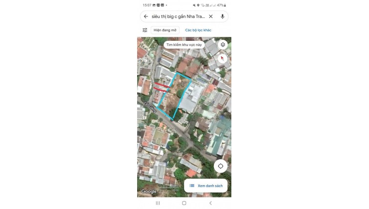 Bán đất mặt tiền Gò Găng Nha Trang sau lưng siêu thị Go ngang 20m 0985451850