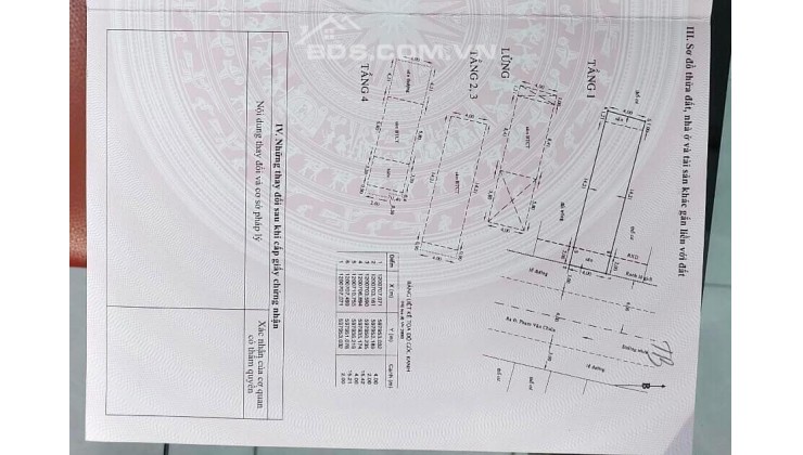 Nhà 4 tầng Phạm Văn Chiêu, Gò Vấp, DTXD 255m2, đường rộng 12m, giá 10.7 tỷ