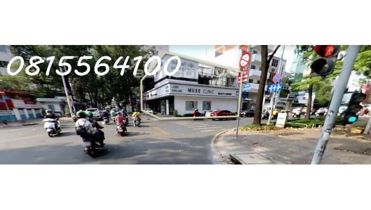Cho thuê góc 2 MT 50 - 52 Phạm Ngọc Thạch - Điện Biên Phủ, Phường 6, Quận 3.