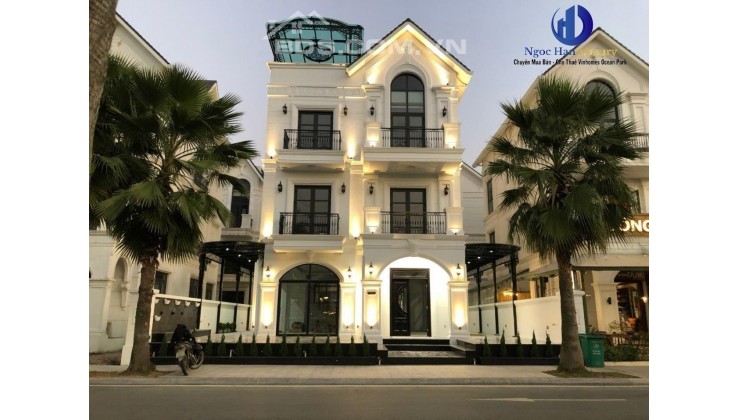 Chính chủ cho thuê Shophouse Mặt Biển hồ nước mặn - Vinhomes Ocean Park làm nhà hàng kinh doanh GIÁ 40TR