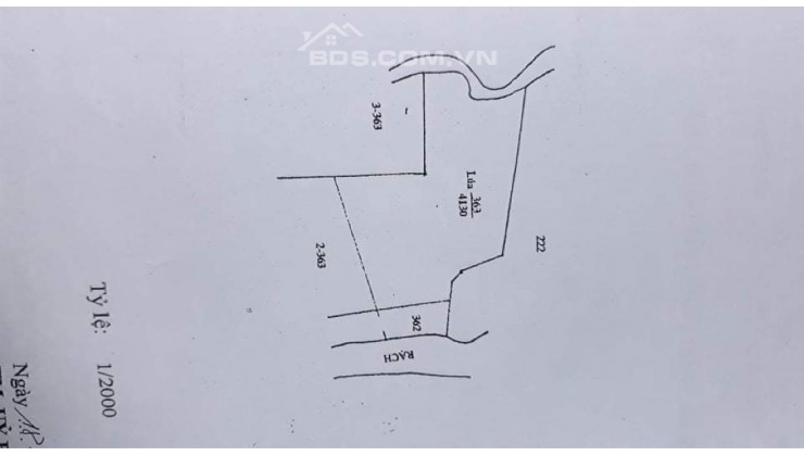 Chủ cần tiền bán nhanh 2 mảnh đất nuôi trồng thủy sản (Bình Khánh, 1tr1/m2)