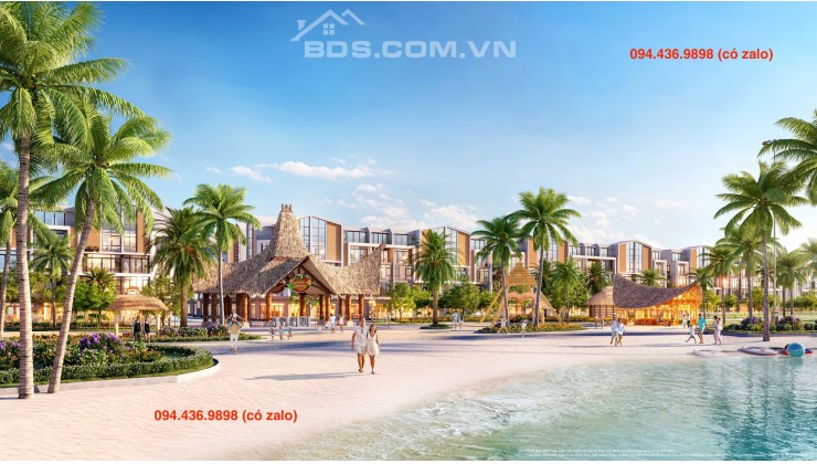 Bán căn Shophouse view trực diện công viên nước Paradise Bay tại Vin OCP3