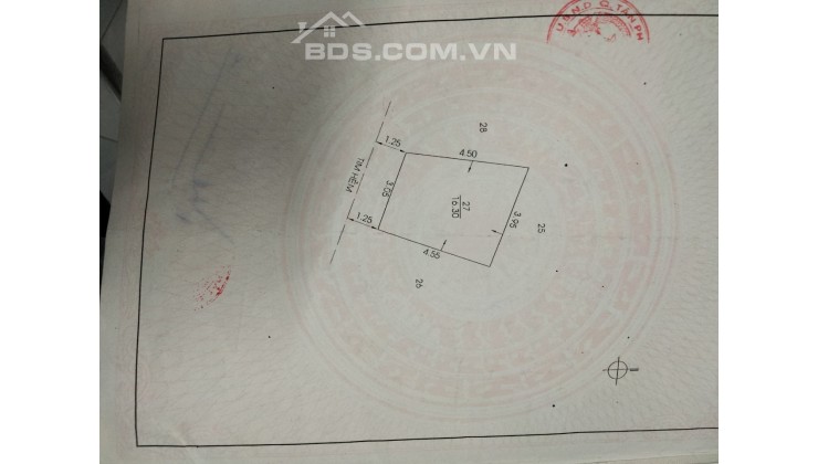 Bán nhà 2 lầu đường thoại ngọc hầu quận tân phú giá 2 tỷ 380 triệu