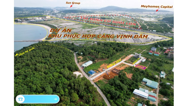 BÁN ĐÁT TẠI SUỐI LỚN  DƯƠNG TƠ PHÚ QUỐC