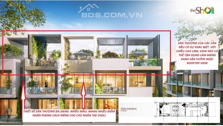 Nhà phố shophouse kinh doanh MT đường, gần Aeon Mall, công viên, chợ, giá 36tr/m2 x (DTXD)