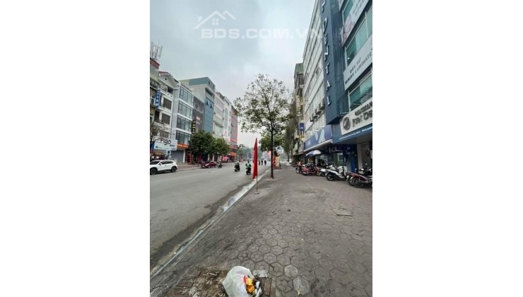 Bán nhà mặt phố Vũ Phạm Hàm Cầu Giấy Hà Nội 110m x 8tầng, mặt tiền gần 10m.