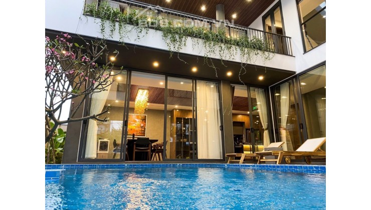 VILLA ĐÀ NẴNG, ĐẲNG CẤP ĐẦU TƯ .NGHỈ DƯỠNG NAM VIỆT Á , ĐẸP QUÁ XÁ .TIỆN NGHI QUÁ ĐẸP-270M