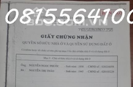 Bán nhà 50 tỷ hẻm 36 Phan Đăng Lưu, Phường 6, Bình Thạnh. DTKV 297m2 đất