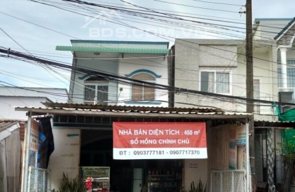 Bán nhà chính chủ, DT 450 m2, sổ hồng riêng, pháp lý rõ ràng, không tranh chấp.