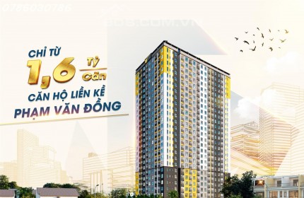 Căn hộ Di An Bình Dương 1,6 tỷ có 2PN + 2 VS