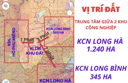 CHÍNH CHỦ CẦN BÁN LÔ ĐẤT NGAY KCN LONG BÌNH 345ha. ĐƯỜNG NHỰA, DÂN CƯ HIỆN HỮU, GIÁ 310 TRIỆU/NỀN