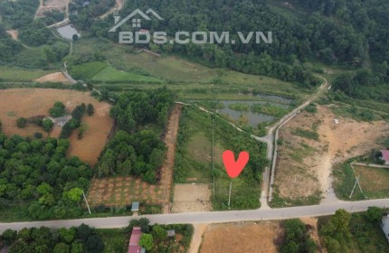 Cần bán lô góc 3 mặt tiền mặt chính bám đường nhựa bãi dài 2000m2 tại tiến xuân - thạch thất