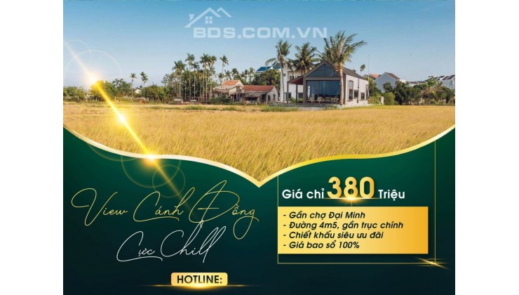 CHỈ 01 LÔ DUY NHẤT VIEW CÁNH ĐỒNG HOT TREND TẠI ĐẠI MINH