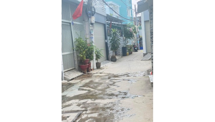 Bán nhà 4 tỷ Nơ Trang Long DTSD 100m2 gần HXH có ban công.