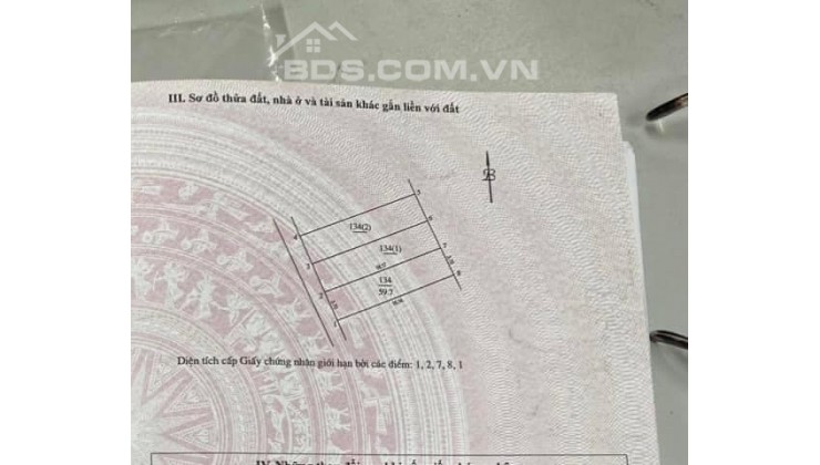 Bán nhà cấp 4 xây CCMN tại ngõ 322 Mỹ Đình.DT 60m2, mặt tiền 3.7 m.