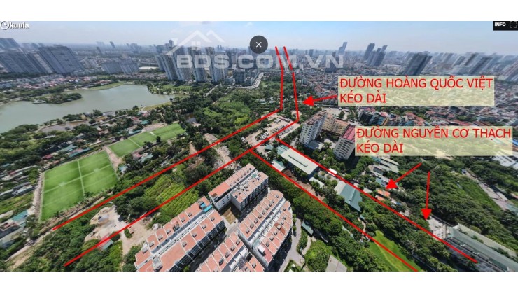 8 Suất ngoại giao liền kề ngõ 136 Hồ Tùng Mậu (cạnh GoldMark City) giá rẻ nhất thị trường