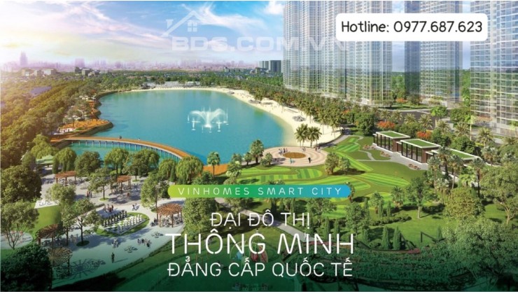 Chỉ cần ~480tr gọi NGAY có nhà Vinhomes Smart City