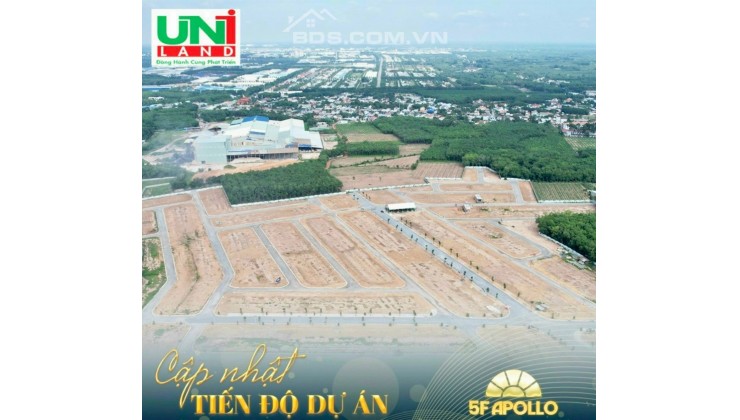 Khu đô thị thông minh 5F Apollo chỉ 480 triệu/nền đất 100m2