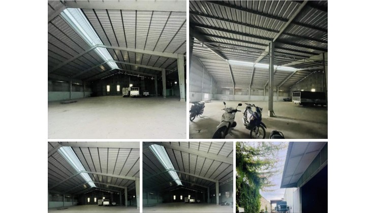 Kho xưởng cho thuê 1100m2, 1600m2 Gò Vấp, Quận 12 TPHCM