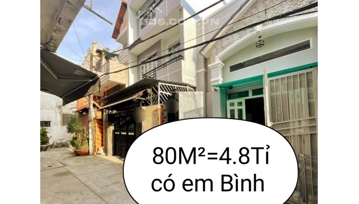 Bán Nhà Ngang 5 dài 16 - F16 Gò Vấp chỉ 4.8 Tỉ.