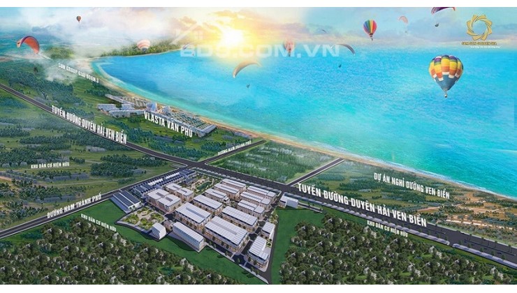 Thanh Hóa 2,05  tỷ - 132m2 Mặt Biển - đối diện Sungroup, Dự án tái định cư Đồng Bông Thanh Hóa