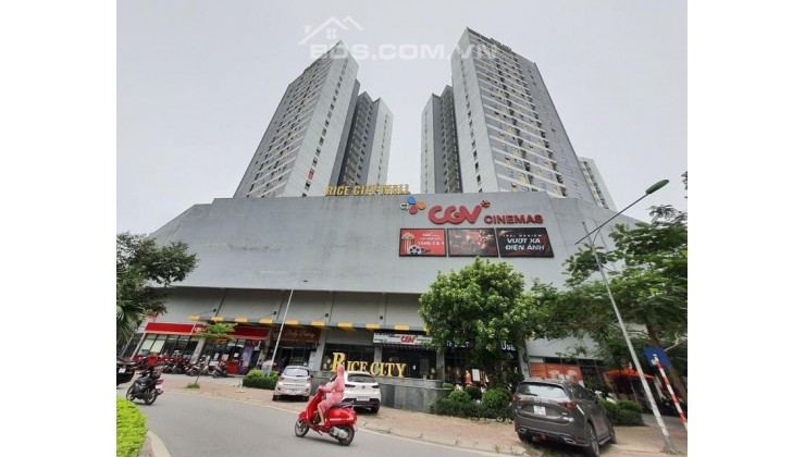 Bán căn hộ Toà Rice City Linh Đàm 63m2, 2PN - 2WC, ban công ĐB: 1.95 tỷ